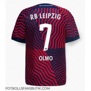 RB Leipzig Dani Olmo #7 Replika Bortatröja 2023-24 Kortärmad